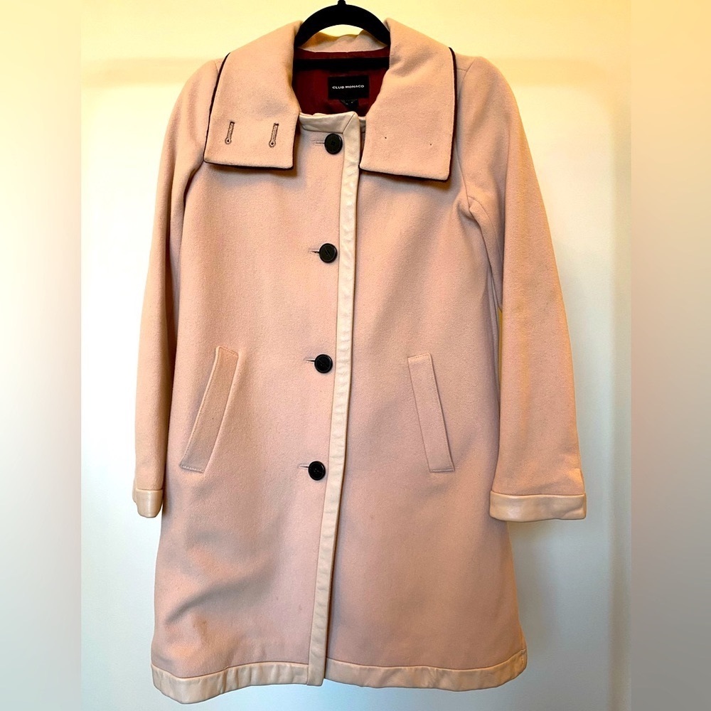 Club Monaco Italian Wool Coat